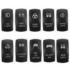 Get free shipping on qualified forward/reverse rocker switch air impact wrenches or buy online pick up in store today in the tools department. 12 24v Blue Car Switch Boat Truck Light Led Rocker Switch Bar Toggle Reverse Rear Light Switch Sale Banggood Com