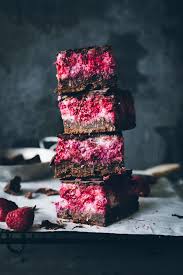 Die kuvertüre hacken und mit der sahne in einem topf schmelzen. Sommerfrische Kokos Schoko Wurfel Mit Himbeeren A La Bounty