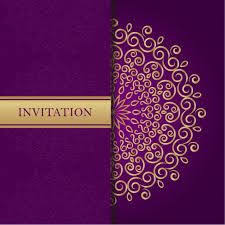 Image Result For Lagna Patrika Cover Purple Backgrounds Invitation Background Invitations