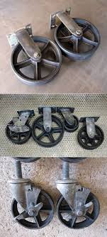 Black bracket pvc caster wheels for air cooler , washing machine or any other small equipment. 19 Castor Wheels Industrial Ideas Industrial Vintage Casters Industrial Casters