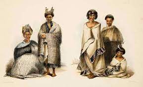 Hawk Wing Headdress Around 1847 Maori Clothing And Adornment Kakahu Maori Te Ara Encyclopedia Of New Zealand Hawk Wings Maori Art Art Carved