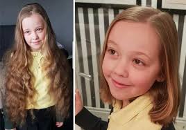 Kaya donates 16 inches of hair to charity