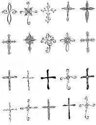Different Cross Designs Tatuagem De Cruz Pequena Tatuagens Tatuagem No Pescoco Masculino