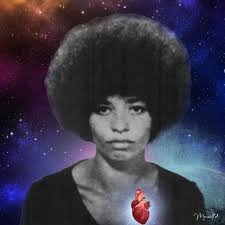 Angela Davis Pedant Necklace Art