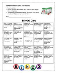 Traditional Bingo Cards To Print Bingo Card With Premade Activities For Staff Meetings Prof Professional Development For Teachers Professional Development Activities Professional Development