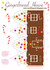 Free Printable Diy Gingerbread House No2 Ausdruckbares Lebkuchenhaus Freebie Lebkuchenhaus Basteln Weihnachten Werbegeschenke Weihnachten
