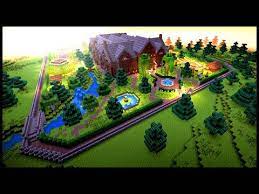 Designing Your Garden In Minecraft Youtube Minecraft Garden Garden Minecraft Front Yard Design
