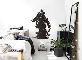 Deep Sea Diver Decal Banksy Like Street Art Style Scuba Diving Wall Decal Maritime Urban Wall Art Grafitti Diver Wall Art Urban Decor Wandtattoo Wandtattoos Wandsticker