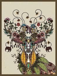 40+ adult coloring pages deer for printing and coloring. Floral Deer Adult Coloring Page Clipart Image