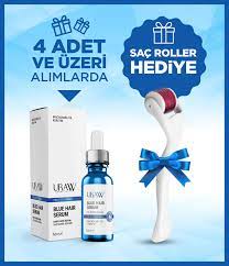 Blue Hair Serum Mavi Serum Keratin Serum Yaslanma