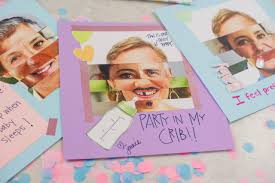 .maker predicts baby face is a baby face recognition app that basically combines the two faces into one. Hilarious Baby Face Making Baby Shower Game Hgtv