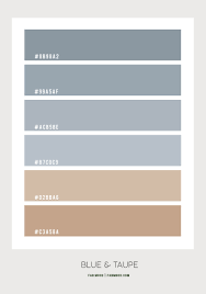 Anew gray has a touch of warm color that's ever so subtle. Blue And Taupe Living Room Colour Scheme