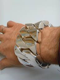 Find here online price details of companies selling men silver bracelet. Super Thick Silver Bracelet Over 1kg In Weight 14mm Thick Is This The Worlds Heaviest Brac Mens Gold Bracelets Thick Silver Bracelet Mens Jewelry Bracelet