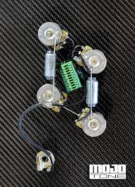 Solderless Les Paul Guitar Wiring Harness Long Shaft