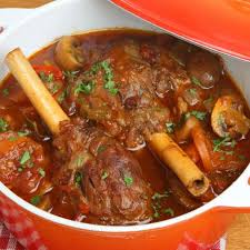 Tender Slow Cooker Mushroom Lamb Shanks Recipe Recipe Slow Cooker Lamb Lamb Shanks Slow Cooker Lamb Shank Recipe