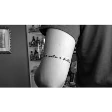 Mors tua vita mea grey ink tattoo. La Vita E Bella 3rl Sticknpokes