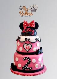 This listing is for 12 cupcake toppers. Lovely Mickey Mouse 2 Tier Cake My Bakers