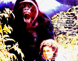 Gorillas in the Mist-an Original Vintage Movie Poster for Michael Apted's  Biography of Dian Fossey Starring Sigourney Weaver and Bryan Brown - Etsy