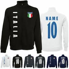 Italia iˈtaːlja (listen)), officially the italian republic (italian: Italien Italia Em 2021 Sweat Jacke Trikot Name Nummer Ebay