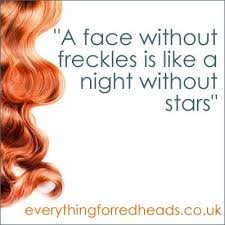 While Red Hair And Blue Eyes Are Recessive A Redhead With Blue Eye S Is Not Rare Redhead Quotes Redhead Redheads