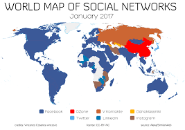 Ya sabes que los mapas políticos son aquellos que nos ayudan a identificar los diferentes territorios según su división política. Asi Es El Mapa De Las Redes Sociales Mas Utilizadas En Cada Parte Del Mundo