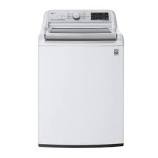 Electrolux front load perfect steam washer and dryer set. Lg Electronics 5 5 Cu Ft High Efficiency Mega Capacity Smart Top Load Washer With Turbowash3d And Wi Fi Enabled In White Energy Star Wt7800cw The Home Depot