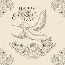Beautiful photos of flowers for mother's day. Graphic Flying Bird And Flowers Arrangement Decorative Drawing Royalty Free Cliparts Vectors And Stock Illustration Image 96368627