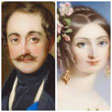 I Principi Massimo Dì Roma Don Carlo e Donna Elisa.