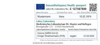 Der begriff „gesundheitszeugnis existiert im gesetz eigentlich nicht mehr, hält sich jedoch noch im allgemeinen sprachgebrauch. Asiamar Der Corona Gesundheitspass So Konnte Er Facebook