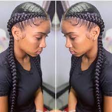 20 Hottest Hair Color Trends For Women Pouted Com Braids For Black Hair Two Braid Hairstyles Two Braids Hairstyle Black Women