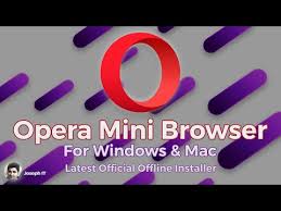 It's a slick interface that adopts a contemporary, minimalist appearance, coupled using stacks of tools to make browsing more pleasing. Download Opera Mini Offline Installer For Pc Windows Mac Latest Opera Mini