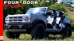 2021 Ford Bronco Four Door Youtube