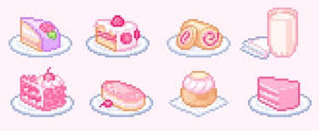 Pin By 𝑷𝑨𝑺𝑻𝑬𝑳 On Others Pixel Art Food Pixel Art Design Pixel Art