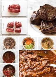 Double 8 cattle company fullblood wagyu chuck steak•oregano•paprika•dark chili powder•curry madras powder•kosher salt•rice vinegar•olive oil. Slow Cooked Shredded Beef Ragu Pasta Recipetin Eats