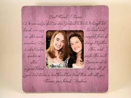 See more ideas about quotes, friendship quotes, inspirational quotes. Items Similar To Best Friend Picture Frame Poem Quote Custom Personalized On Etsy Picture Frame Quotes Friends Picture Frame Best Friend Picture Frames