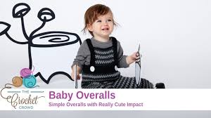 Crochet Baby Overalls Pattern The Crochet Crowd