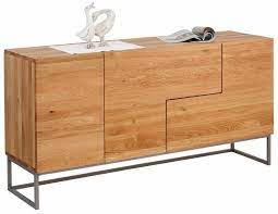 Sideboard anrichte braxton massivholz holz eiche massiv weiss gekalkt. Premium Collection By Home Affaire Sideboard Svear Breite 160 Cm Aus Massiver Eiche Online Kaufen Otto