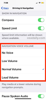 Apple maps and google maps look similar, but there are key differences between them. How To Enable Voice Navigation In Maps On Iphone Osxdaily
