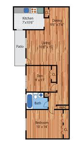 Apartment life doesn't mean a lack of closet space. One Bedroom W Den Apartment In Baltimore County From 1085 Mo Overbrook From A G Management