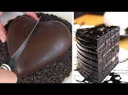 Amazing Chocolate Cake Recipe Most Satisfying Chocolate Cake Videos So Yummy Cake Chocolate Cake Chocolate Cake Decoration Tasty Chocolate Cake