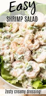 Unsalted butter, sprouts, guacamole, coarse ground. Easy Shrimp Salad Recipe Seafood Dinner Recipes Shrimp Salad Recipes Fish Dinner Recipes