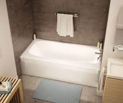 If you have the space and a regular bathtub not the molded kind i have you can add the molding and paneling in a slightly different way so it sits outside the tub itself and does not wrap over it. Bathtub Soaking Tubs One Piece Tubs And Whirlpool Bathtubs