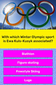 Where was the first winter olympics held? With Which Winter Olympic Sport Is Trivia Answers Quizzclub