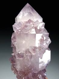 Beautiful Light Amethyst Cactus Quartz Crystal Crystals Minerals Minerals And Gemstones