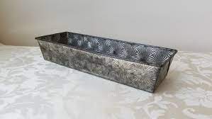 Vintage Ovenex Starburst Bread Loaf Pan N 640 13 Retro Large Metal Rectangle Bakeware Industrial Storage Made In Usa Industrial Storage Starburst Loaf Bread
