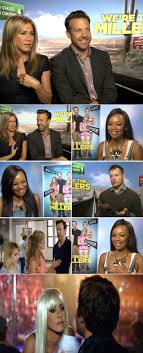 Дженнифер энистон, джейсон судейкис, эмма робертс и др. Bonang Interviews The Cast Of We Re The Millers