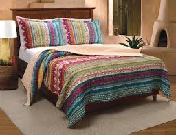 The most common american bedspread material is cotton. Rustic Western Southwestern Native American 4 Piece King Size Sheet Set In Beige Quilts Bedspreads Coverlets Home Garden