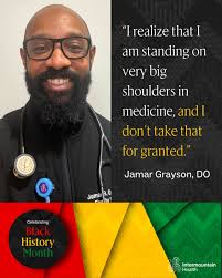 Dr. Jamar Grayson, DO, got his...