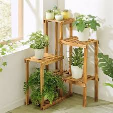 Get free shipping on qualified plant stands or buy online pick up in store today in the outdoors department. Corner Garden Plant Stand Wood Multi Tiered Flower Display Rack Shelf For Patio Corner Display Flowe Plant Stand Indoor Garden Plant Stand Plant Decor Indoor