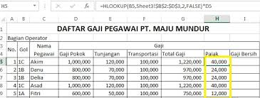 Cara Menggunakan Fungsi Hlookup Beda Sheet Umardanny Com